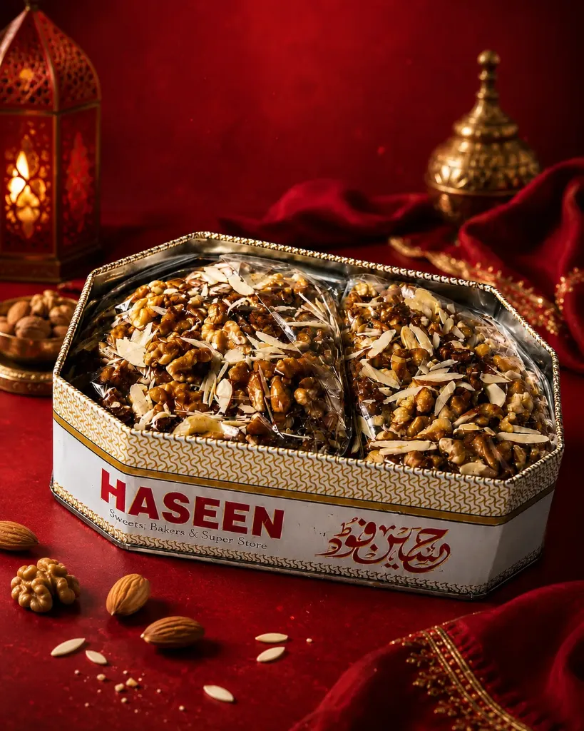 Double Akhrooti Sohan Halwa